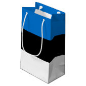 Estse vlag klein cadeauzakje (Achterkant Gekanteld)