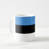 Estse vlag koffiemok (Voorkant links)