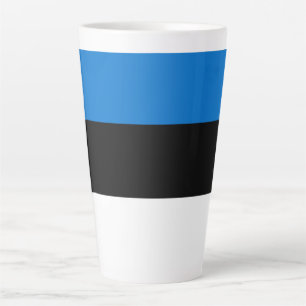 Estse vlag latte mok