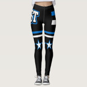 Estse vlag leggings (Voorkant)