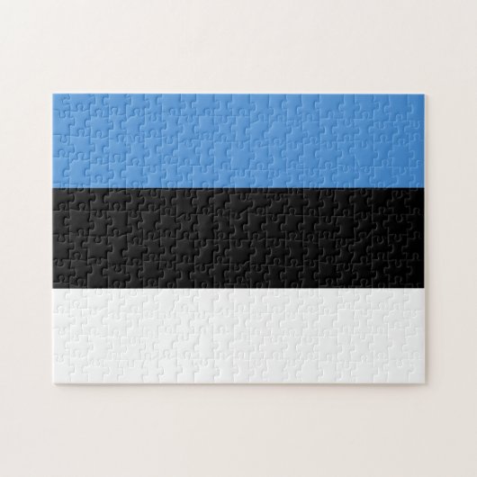 Estse vlag legpuzzel (Horizontaal)