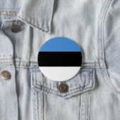 Estse vlag ronde button 7,6 cm (In situ)
