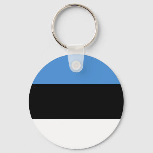 Estse vlag sleutelhanger