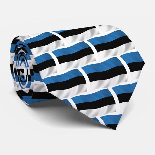 Estse Vlag Stropdas (Opgerold)