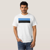Estse vlag t-shirt (Voorkant volledig)