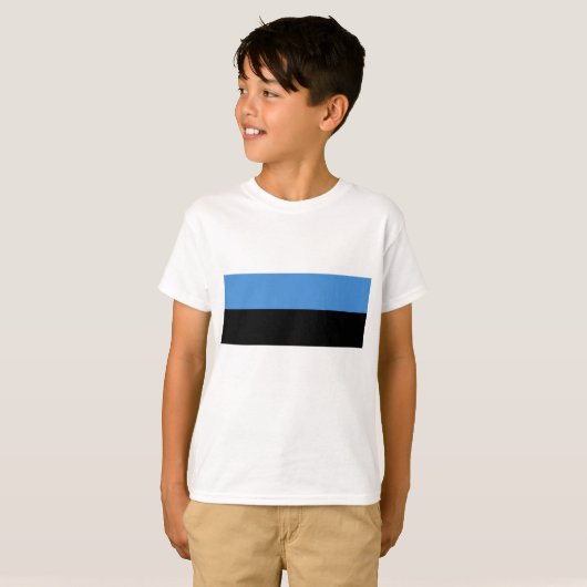 Estse vlag t-shirt (Voorkant volledig)