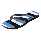Estse vlag teenslippers (Schuin)
