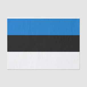 Estse vlag tissuepapier