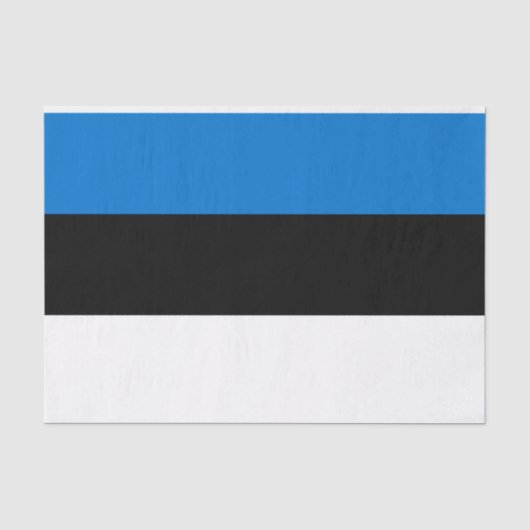 Estse vlag tissuepapier (Voorkant)