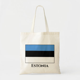Estse vlag tote bag