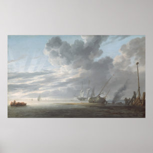 Estuaire - Poster d'art raffiné Simon de Vlieger