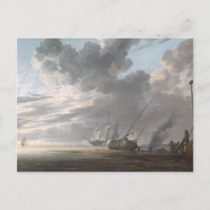 Estuarium op het Eind van de Dag Briefkaart