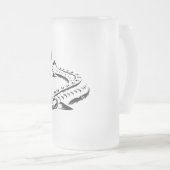 Esturgeon tribal - tasse de bière (Devant droit)