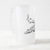 Esturgeon tribal - tasse de bière (Devant gauche)