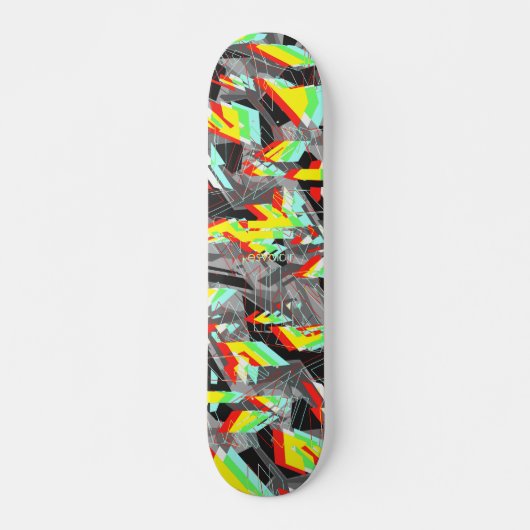 Esvoir Trippy Camo Skateboard (Voorkant)