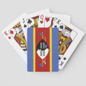 Eswatini Flag Pokerkaarten (Achterkant)