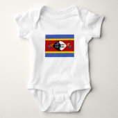 Eswatini Flag Romper (Voorkant)