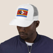 Eswatini Flag Trucker Pet (In situ)