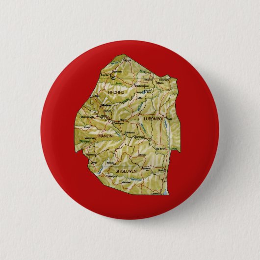 Eswatini Map Button (Voorkant)