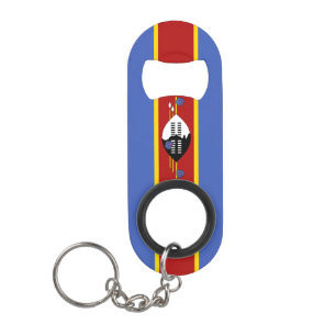 Eswatini National Pride Patriotic Mini Flessenopener