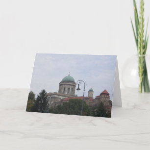 Esztergom Hongarije Birthday card Kaart
