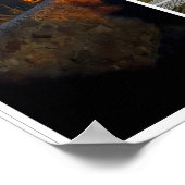 Esztergom Night Sky. Poster (Hoek)