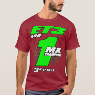 ET3 MOTORCROSS 2019 MX CHAMP 450 PRO T-SHIRT