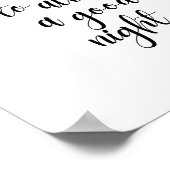 Et à tous une affiche de bonne nuit (Coin)