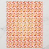 ET Abstract Roses Scrapbook Papier Bulk Pagina's Flyer (Achterkant)
