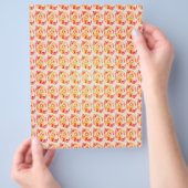 ET Abstract Roses Scrapbook Papier Bulk Pagina's Flyer (Hand)