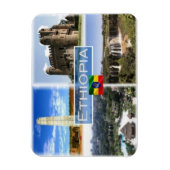 ET Afrika - Ethiopië - Aksum Obelisk - Magneet (Verticaal)