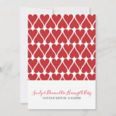 Et Baby Fait Trois Faire-part Photo Grossesse (Dos)