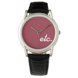 et cetera horloge