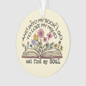 Et Dans Mon Livre Je Pars - Floral Livre Lover (devant)