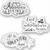 Et Donc L'Aventure Commence À Stickers (Devant)