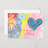 Et Donc Nous Augmentons La Carte De Réponse (Devant / Derrière)