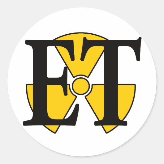 ET- Elektronicatechnicus Ronde Sticker (Voorkant)