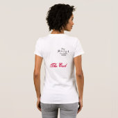 Et elle a vécu heureux toujours après t-shirt (Dos entier)