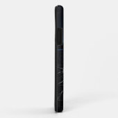 Et "Frosty Noir : coque iphone (Dos/Droite)