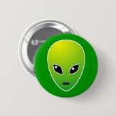 ET - Groen - Gepersonaliseerd Ronde Button 5,7 Cm (Voorkant /achterkant)