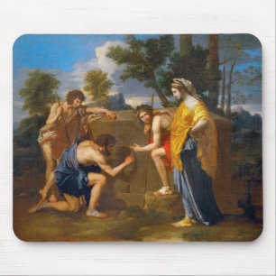 Et in Arcadia ego, Poussin Muismat