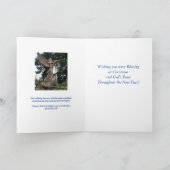 "Et la trompette sonnera..." Carte de Noël (Intérieur)