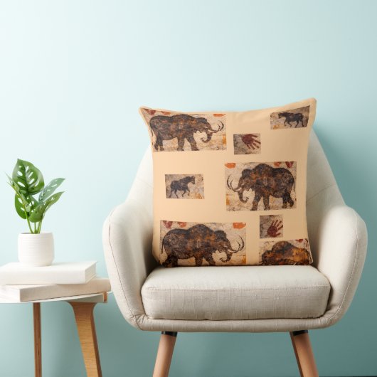 Et produit oreiller jetable avec art de la grotte (Chaise)