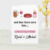 Et puis il y a eu quatre nouvelle carte de bébé (Fleur jaune)