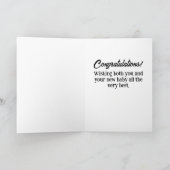 Et Puis Il Y Avait Trois Nouvelles Carte Bébé (Intérieur)