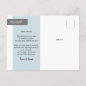 Et Puis Nous Avons Été Faire-part Mariages (Dos)