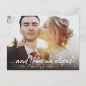 Et Puis Nous Avons Été Faire-part Mariages (Devant)