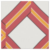 Et rouge tissu modelé parNoeud orange (Fermer)