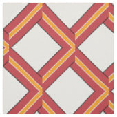 Et rouge tissu modelé parNoeud orange (Échantillon)