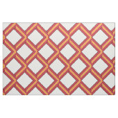 Et rouge tissu modelé parNoeud orange (Fat Quarter)